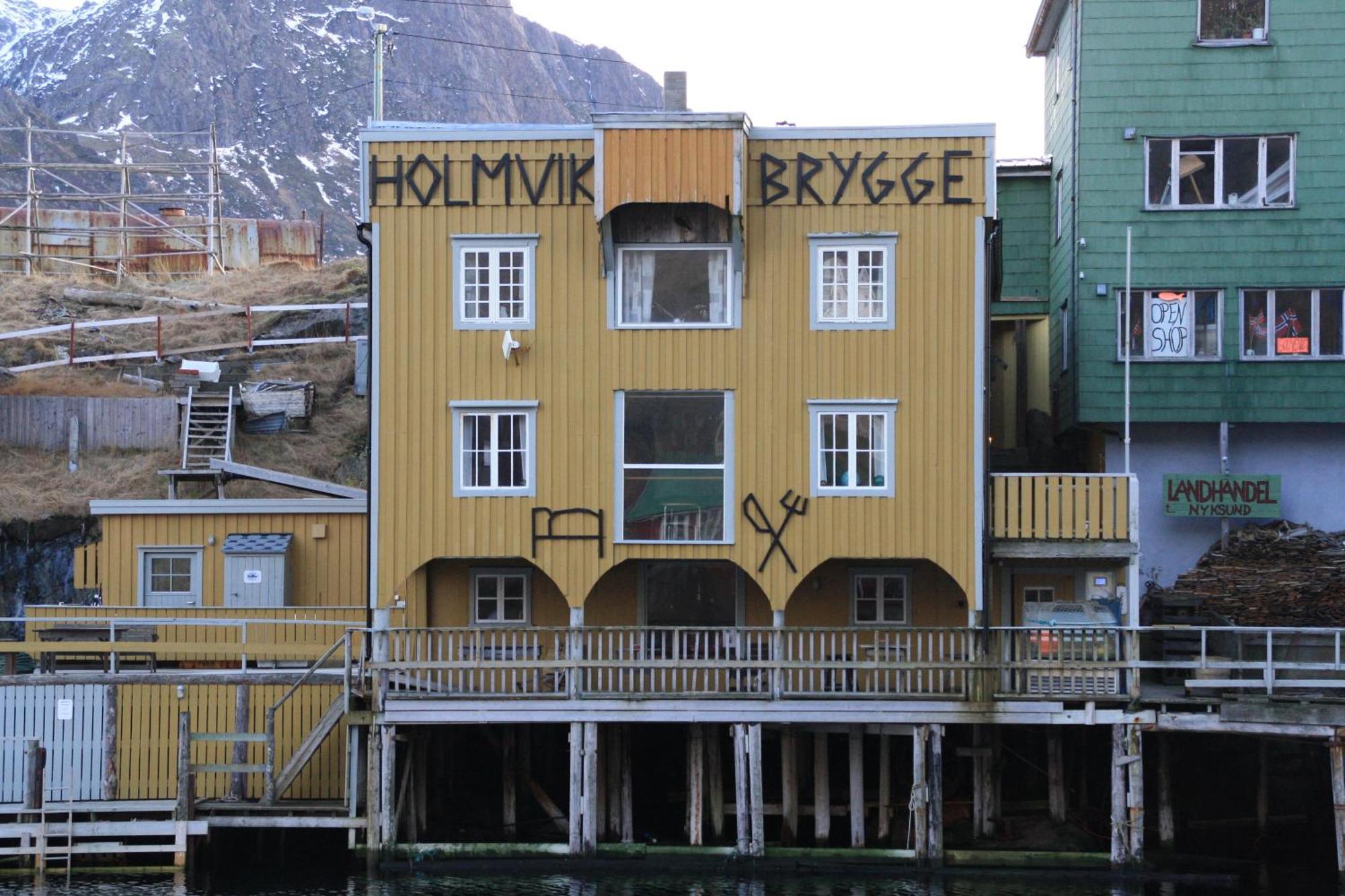 Holmvik Brygge Nyksund Hotel Kültér fotó